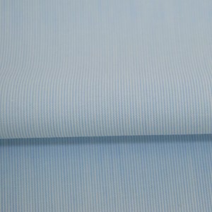 Tricoline Vichy Job L1 Azul Claro - 75% algodão e 25% poliéster